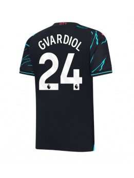 Manchester City Josko Gvardiol #24 Replika Tredje Kläder 2023-24 Kortärmad